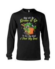 And into the garden i go to loses my mind Long Sleeve Tee tile