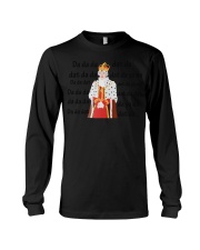 Da da da Hamilton King George Chorus Long Sleeve Tee tile
