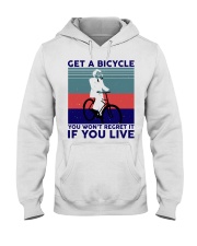 GET A BICYCLE Hooded Sweatshirt front