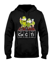Cactus Science Funny Hooded Sweatshirt front