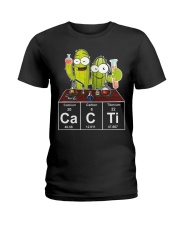 Cactus Science Funny Ladies T-Shirt tile