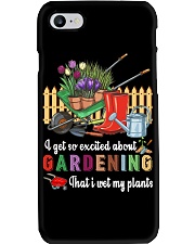 I'm so excited about gardening Phone Case tile