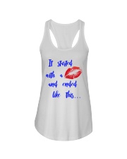 Funny shirt for pregnant woman- maternity dress Ladies Flowy Tank thumbnail