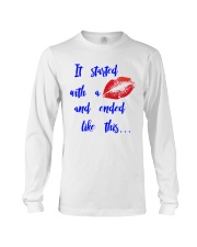 Funny shirt for pregnant woman- maternity dress Long Sleeve Tee thumbnail