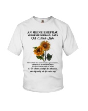 sunflower T-shirt - to wife - never forget that Youth T-Shirt thumbnail