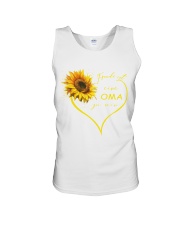 sunflower T-shirt - being a Nana german vs Unisex Tank thumbnail