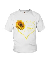 sunflower T-shirt - being a Nana german vs Youth T-Shirt thumbnail