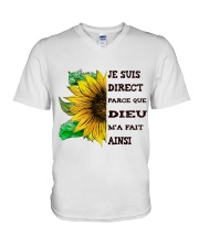 sunflower T-shirt - I'm blunt V-Neck T-Shirt thumbnail