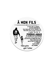 Make it the meaningful message to your son Circle Magnet thumbnail