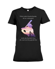 baseball T-shirt - to Mom - baseball player Premium Fit Ladies Tee thumbnail