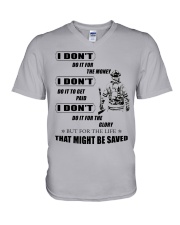 i don't do it for V-Neck T-Shirt thumbnail