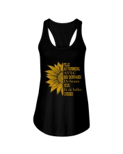 sunflower T-shirt - to girl with tatoos Ladies Flowy Tank thumbnail