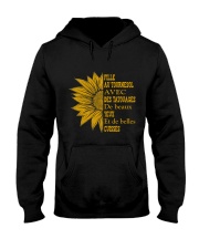 sunflower T-shirt - to girl with tatoos Hooded Sweatshirt thumbnail