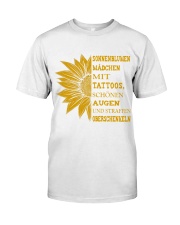 sunflower T-shirt - to girl with tatoos Premium Fit Mens Tee thumbnail