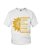 sunflower T-shirt - to girl with tatoos Youth T-Shirt thumbnail