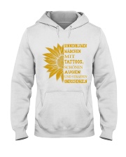 sunflower T-shirt - to girl with tatoos Hooded Sweatshirt thumbnail
