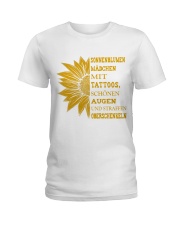sunflower T-shirt - to girl with tatoos Ladies T-Shirt thumbnail