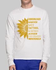 sunflower T-shirt - to girl with tatoos Long Sleeve Tee lifestyle-unisex-longsleeve-front-1
