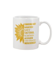 sunflower T-shirt - to girl with tatoos Mug thumbnail