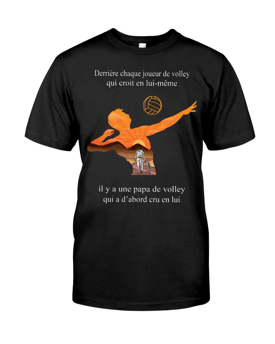 volleyball t-shirt-to dad-volleyball player Classic T-Shirt