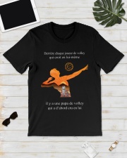 volleyball t-shirt-to dad-volleyball player Classic T-Shirt lifestyle-mens-crewneck-front-17