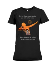 volleyball t-shirt-to dad-volleyball player Premium Fit Ladies Tee thumbnail