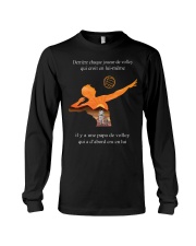 volleyball t-shirt-to dad-volleyball player Long Sleeve Tee thumbnail
