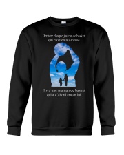 basketball T-shirt - Mom son - basketball player Crewneck Sweatshirt thumbnail
