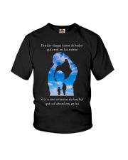basketball T-shirt - Mom son - basketball player Youth T-Shirt thumbnail
