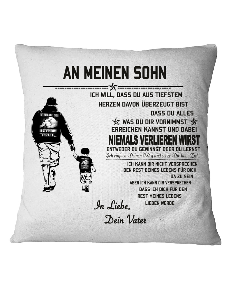 Make it the meaningful message to your son Square Pillowcase