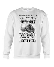 family T-shirt - I asked God French vs Crewneck Sweatshirt thumbnail