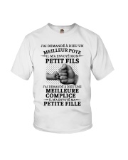 family T-shirt - I asked God French vs Youth T-Shirt thumbnail