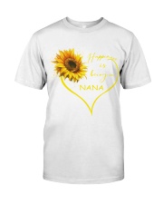 sunflower T-shirt - being a Nana Premium Fit Mens Tee thumbnail
