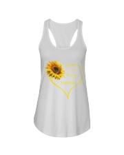 sunflower T-shirt - being a Nana Ladies Flowy Tank thumbnail