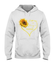 sunflower T-shirt - being a Nana Hooded Sweatshirt thumbnail