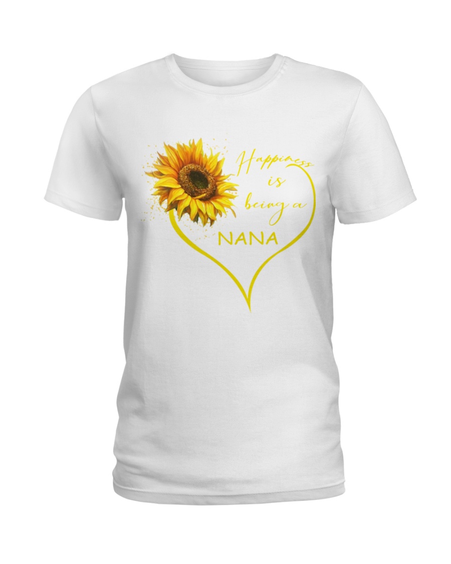 sunflower T-shirt - being a Nana Ladies T-Shirt