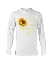 sunflower T-shirt - being a Nana Long Sleeve Tee thumbnail