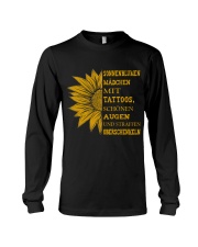 sunflower T-shirt - to girl with tatoos Long Sleeve Tee thumbnail