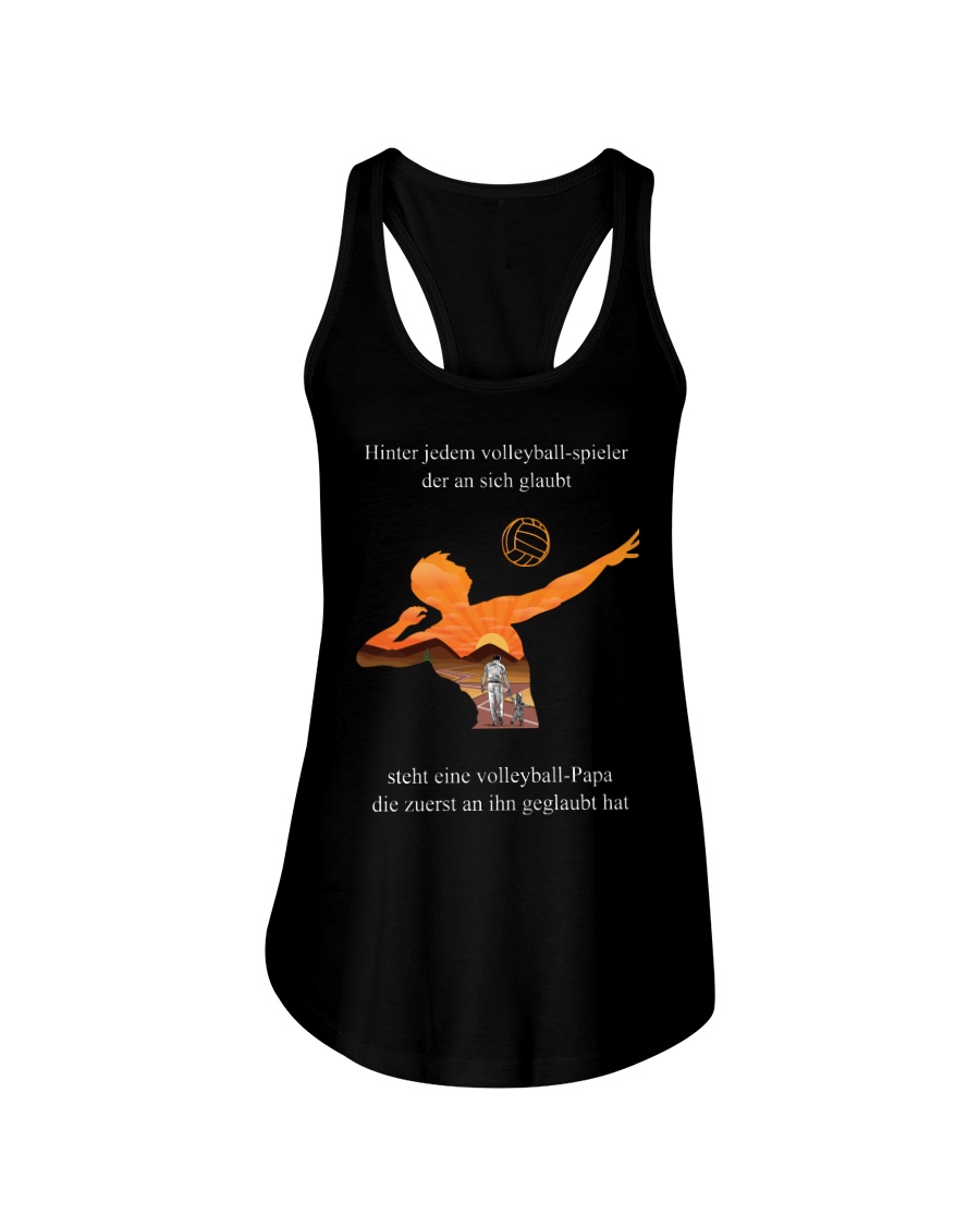 volleyball t-shirt-to dad-volleyball player Ladies Flowy Tank