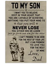 Firefighter Never lose 11x17 Poster front