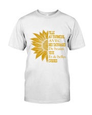sunflower T-shirt - to girl with tatoos Premium Fit Mens Tee thumbnail