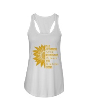 sunflower T-shirt - to girl with tatoos Ladies Flowy Tank thumbnail
