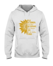sunflower T-shirt - to girl with tatoos Hooded Sweatshirt thumbnail