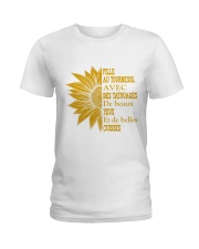 sunflower T-shirt - to girl with tatoos Ladies T-Shirt front