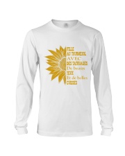 sunflower T-shirt - to girl with tatoos Long Sleeve Tee thumbnail