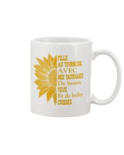 sunflower T-shirt - to girl with tatoos Mug thumbnail
