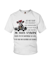 cow mug - I'm more of a mama cow french vs Youth T-Shirt thumbnail