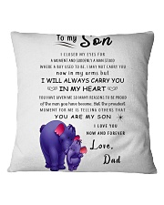 Make it the meaningful message to your son Square Pillowcase thumbnail