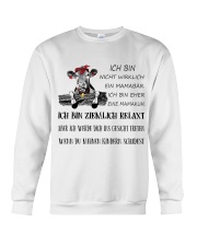 cow mug - I'm more of a mama cow german vs Crewneck Sweatshirt thumbnail
