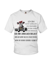 cow mug - I'm more of a mama cow german vs Youth T-Shirt thumbnail